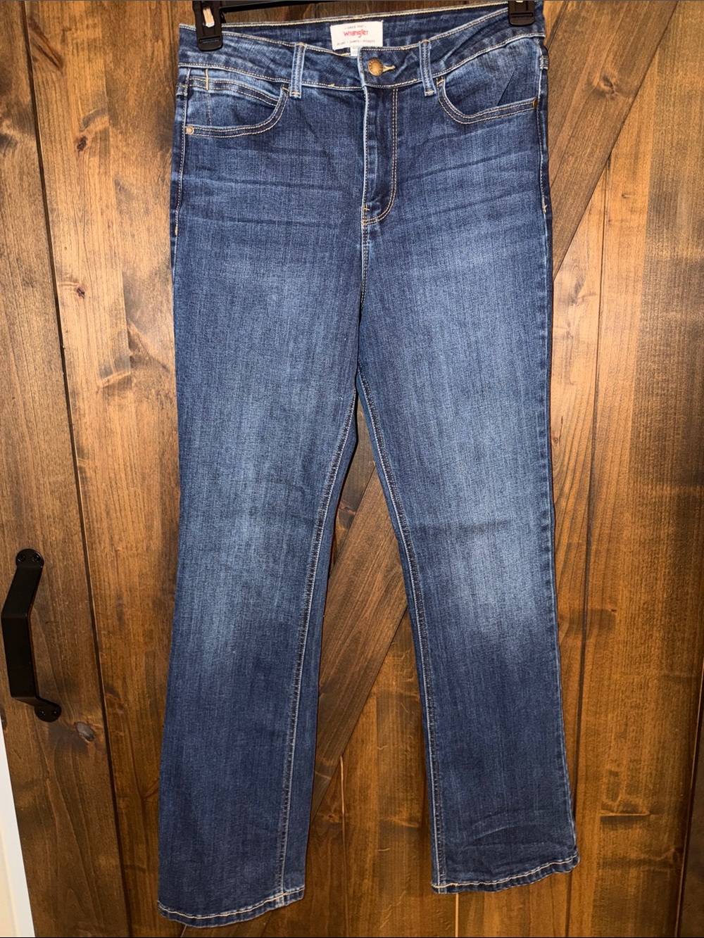 Wrangler Women's Dark Blue Bootcut Jeans
